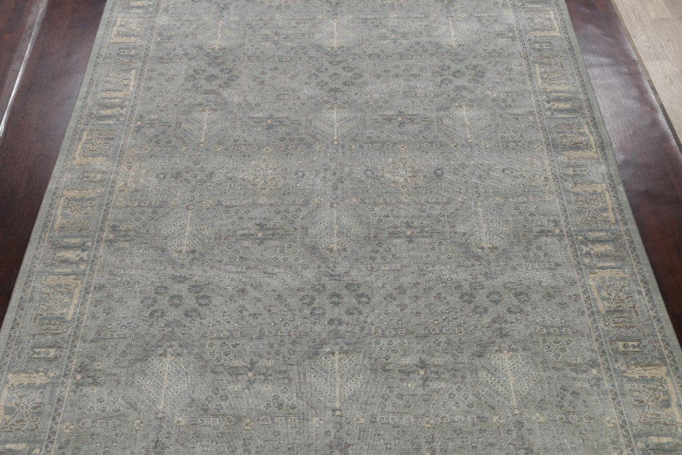 Geometric Ziegler Oushak Turkish Traditional Area Rug Wool Carpet 10x13