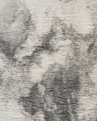 Shag Adrian Gray/Beige Rug, Gray, 8'9"x12'2"