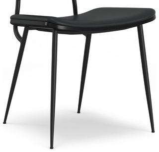 Hayley/Hunter 7-Piece Dining Set, Black