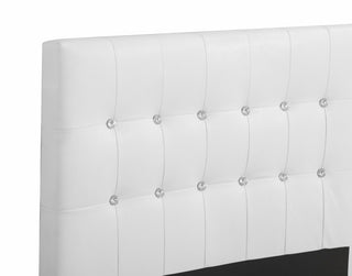 Bed, White, Full, Twin