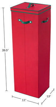 Wrapping Paper Storage Organizer Holds 20 Rolls of 40" Christmas Gift Wrap