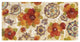 "Hibiscus and Mandala Flowers" Digital Paper Print by Silvia Vassileva, 26"x14"