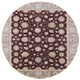 Ahgly Company Indoor Round Mid-Century Modern Area Rugs, 3' Round