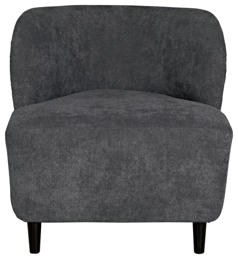 Laffont Chair With Grey Fabric
