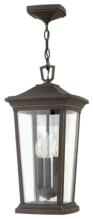 Hinkley Lighting 2362 Bromley 3 Light 10"W Outdoor Lantern - Oil Rubbed Bronze