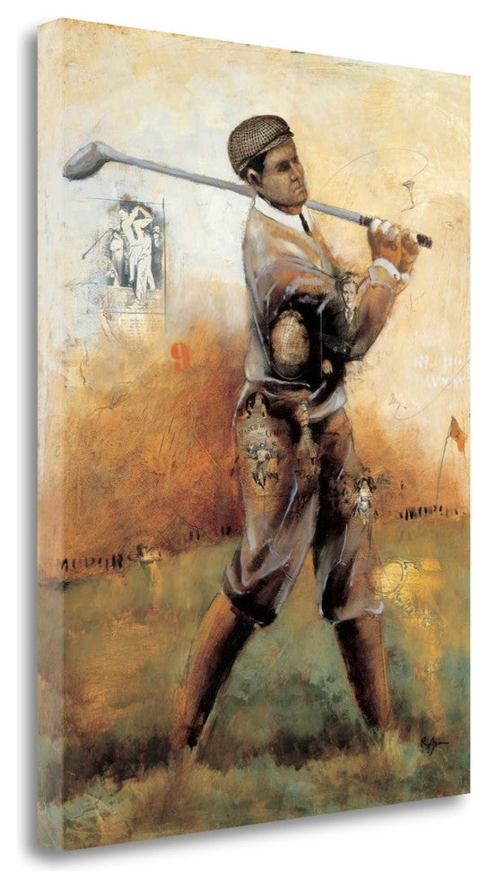 "Birdie" By Roya Azim, Giclee Print on Gallery Wrap Canvas, Ready to Hang