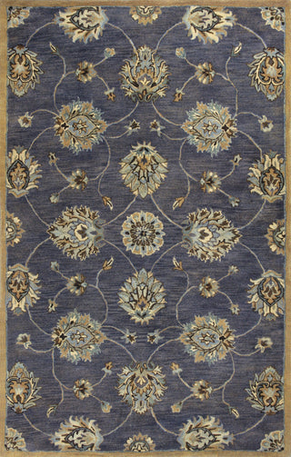 Syriana 6024 Midnight Kashan Rug, 2'3"x7'6" Runner