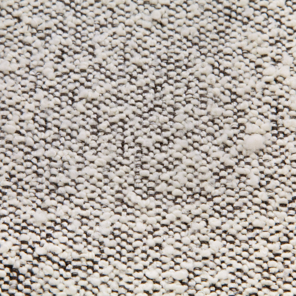 Madison Swivel Glider, Black White Boucle