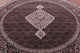 6' Round Persian Tabriz Handmade Wool and Silk Rug Q8902