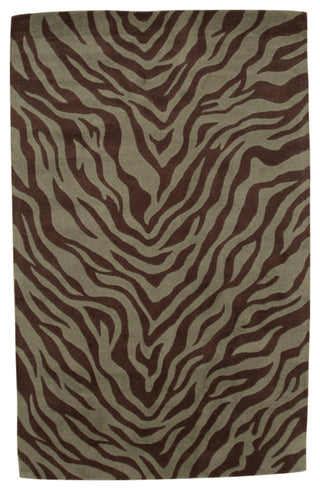 Green Transitional Transitional Wiled Tufted Area Rug
