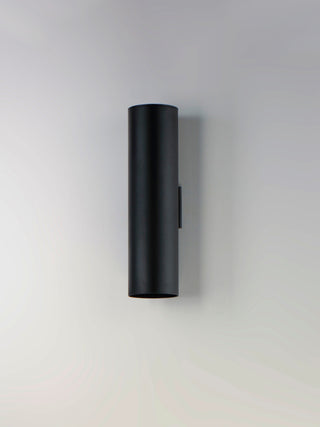 Maxim 26105 Outpost 2 Light 22" Tall Outdoor Wall Sconce - Black