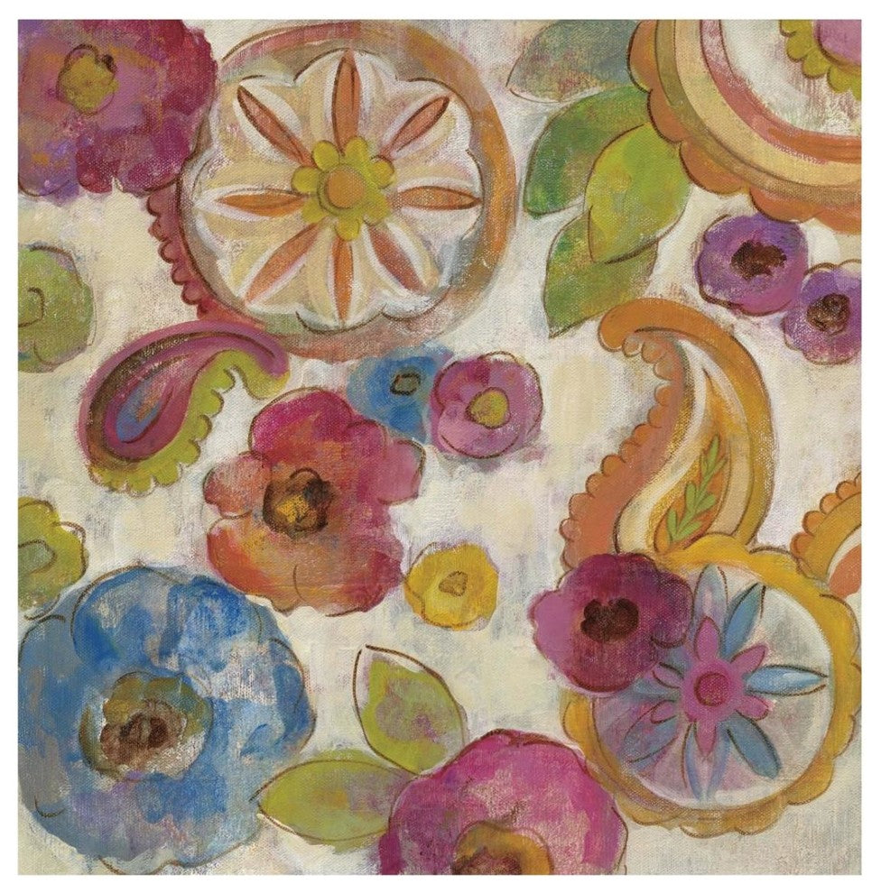 "Bohemian Summer II" Digital Paper Print by Silvia Vassileva, 32"x32"