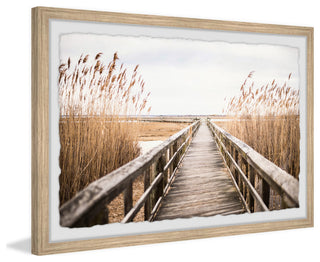 "Weekend Vibes" Framed Painting Print, 36x24