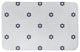 Floral Tile Pattern 34x21 Bath Mat