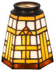 4W Arrowhead Mission Fan Light Shade