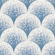 Retro Textured Wallpaper, Mosaic Circles, BA220046, Blue White, Sample