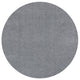 KAS Bliss 1557 Grey Shag Area Rug, 8' Round