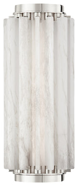 Hillside Small Wall Sconce, Polished Nickel