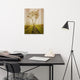 Faux Wood Calming Morning Landscape Photo Canvas Prints, 18" X 24"