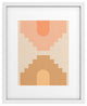 Iveta Abolina Coral Shapes Series V Framed Art Print, 18x24"