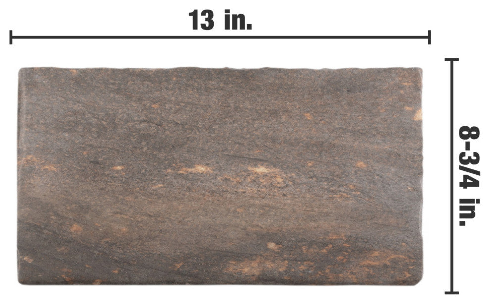 Tech Land Fire Porcelain Floor and Wall Tile