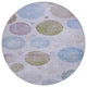 Machine Washable Indoor/Outdoor Chantille ACN1897 Violet 8' x 8' Round Rug