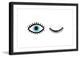 "One Eye Open" Framed Painting Print, 18x12