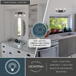 Avenant 3-Light Vanity Midnight Venetian Bronze