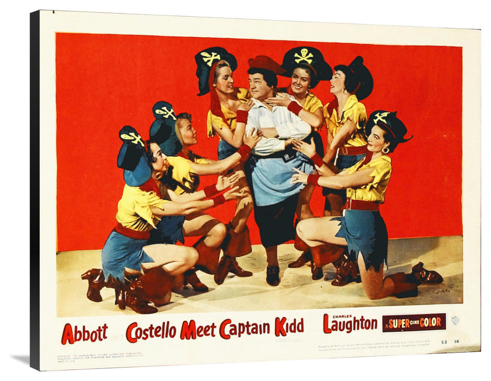 Abbott and Costello, Meet Captain Kidd, 01, 40x31