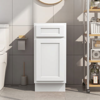 Vanity Art Vanity Cabinet, 15", White