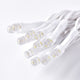 LED Waterfall Cone Tree Light 9 Strings with Star Finial Christmas Decoration