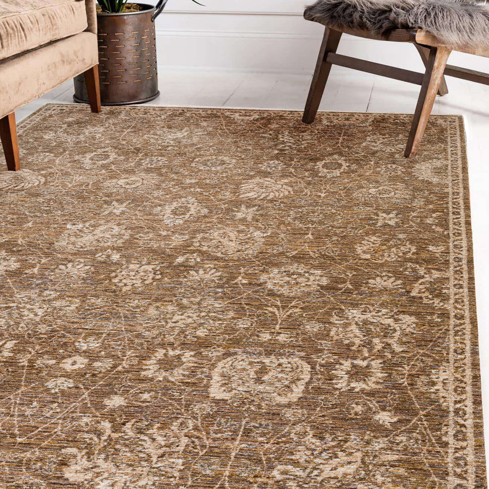 Yarra YA7 Chocolate 7'10" x 10' Rug