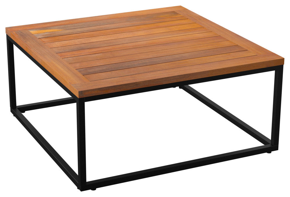 Amara Outdoor Coffee Table and Modular Sofa Set 2-Piece