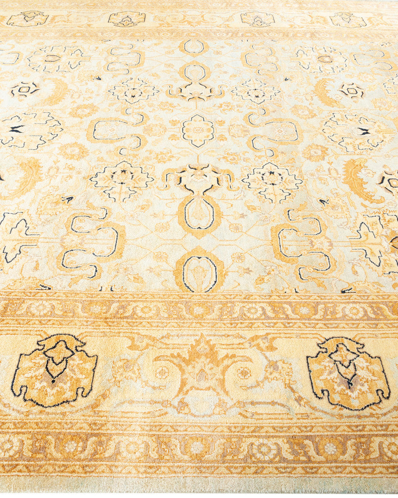 ECLECTIC, Hand Knotted Area Rug 10' 6" X 7' 10"