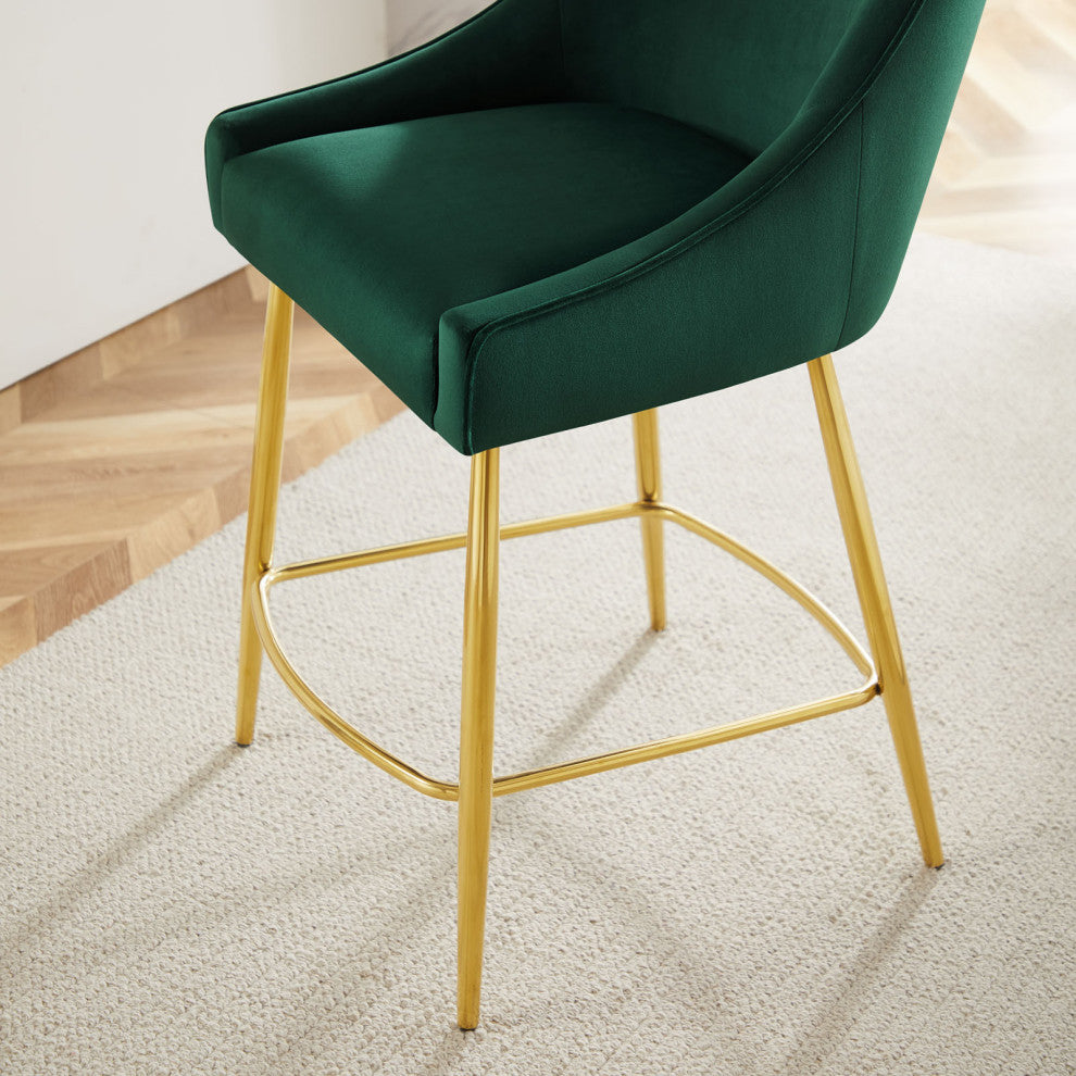 Discern Counter Stools, Set of 2, Green