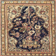 Ahgly Company Indoor Square Traditional Area Rugs, 5' Square