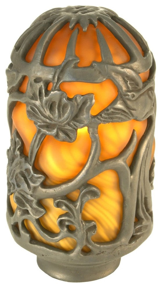 Meyda Lighting 21258 Floral Lantern Shade
