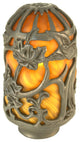 Meyda Lighting 21258 Floral Lantern Shade