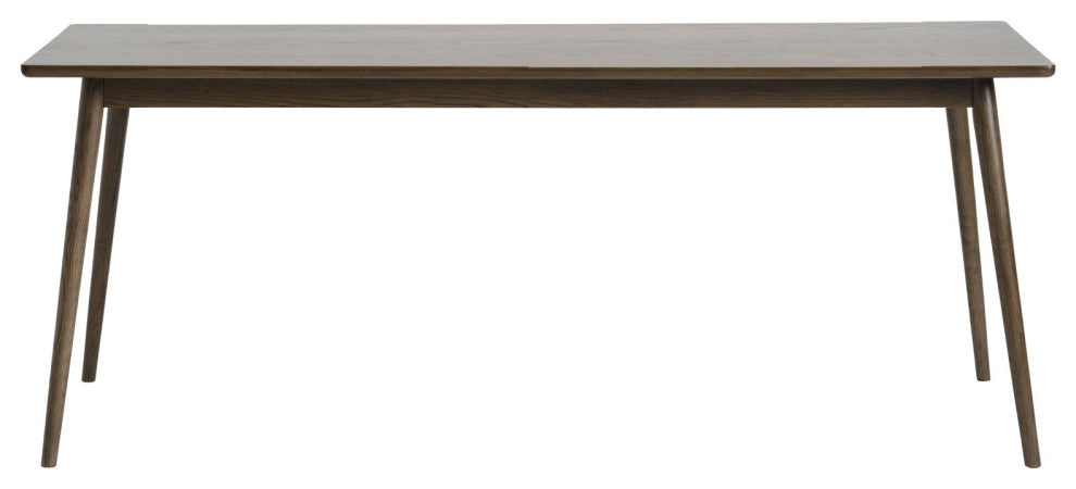 Modern Oak Table, Smoked Oak