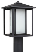 Generation Lighting Lighting 1-Light Outdoor Post Lantern, Black