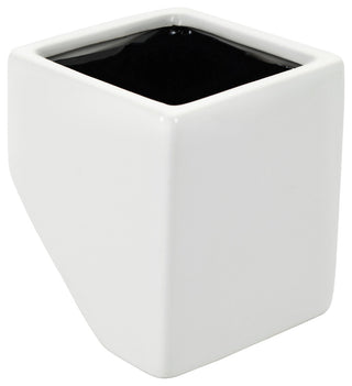 Large Cube Wall Planter, White