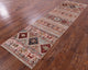 Hand Knotted Tribal Persian Gabbeh Wool Runner Rug 2' 9" X 9' 10" Q8397