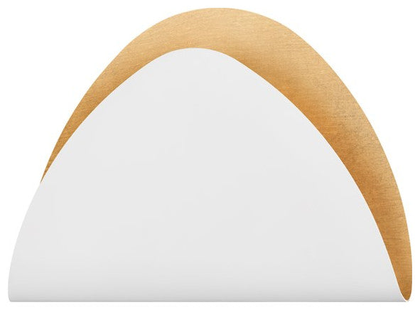 Hudson Valley Myers 2 Light Wall Sconce 1760-GL/SWH, Gold Leaf/Soft White Combo