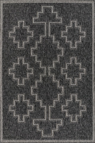 Momeni Hampton  Area Rug, Black, 2'x3'