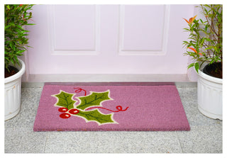 Calloway Mills Holly Berry Doormat, 24" X 36"