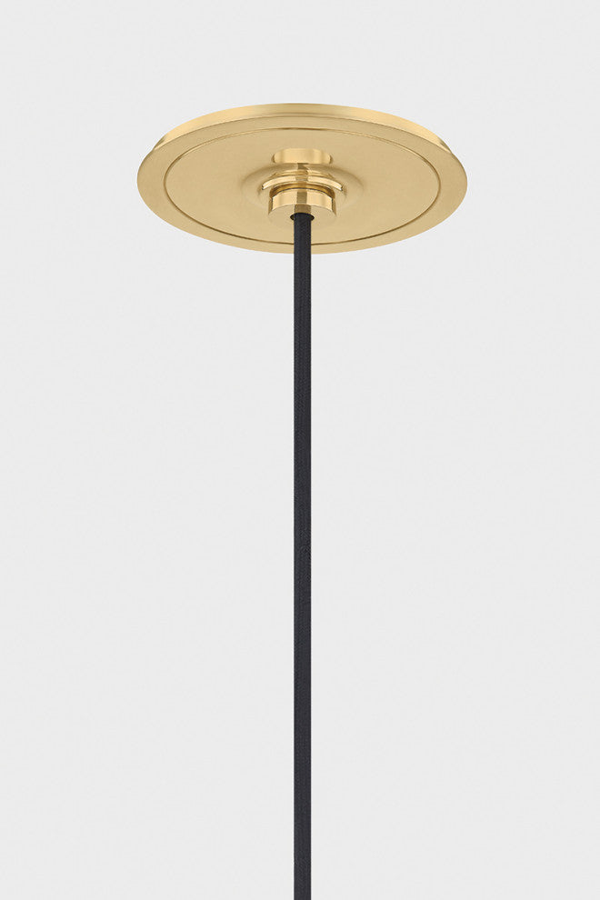 Hudson Valley Lighting Clivedon Pendant By Mark D. Sikes, Soft Crimson