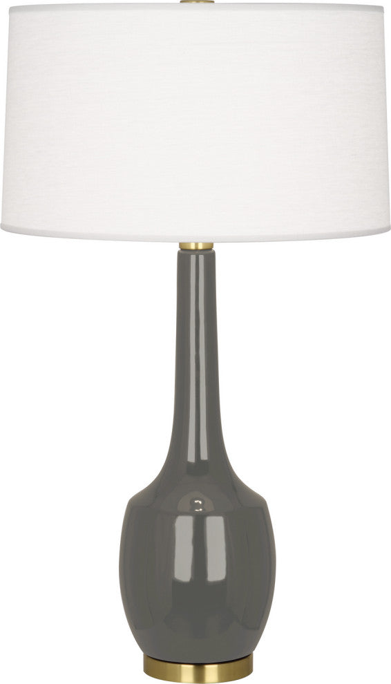 Robert Abbey RA-CR701 1-Light Table Lamp, Delilah