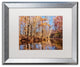 Jason Shaffer 'Beaver Creek 7' Matted Framed Art, Silver Frame, White Mat, 20x16