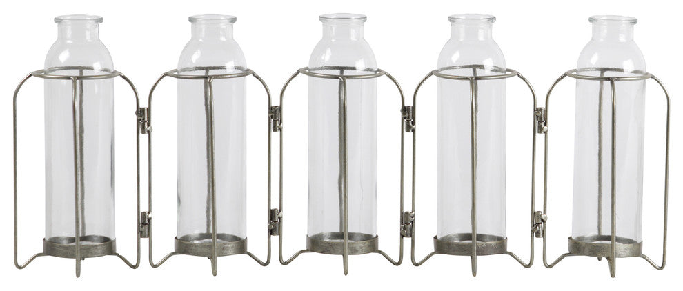 Metal Vase Gray
