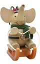 Christian Ulbricht Incense Burner- Elephant On Sled